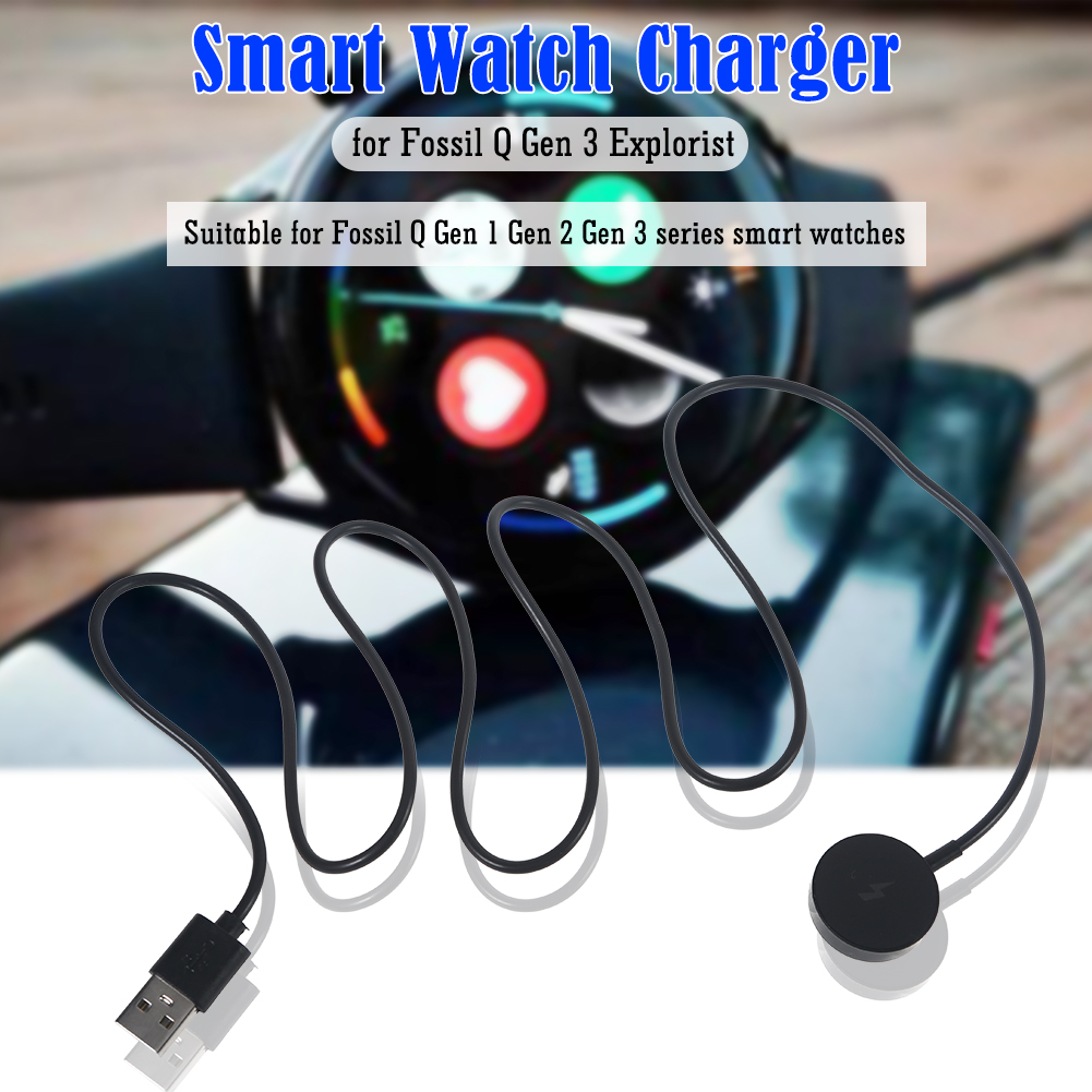 Watch Charger Cable Dock Watch - Fossil Watches Smartwatch Gen 3 ulasan dan harga