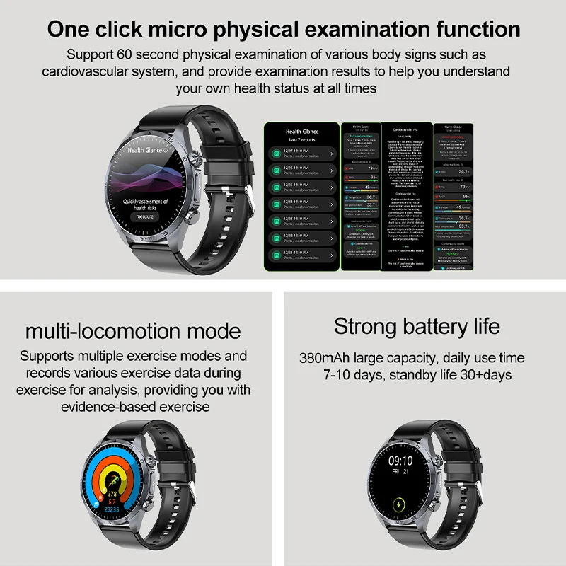 New ECG+PPG Smart Watch Pulse  - Smartwatch Online Watches For Men ulasan dan harga
