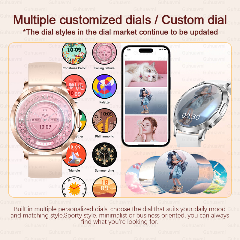 2025 New Smart Watch Women 1.3 - Smartwatch Luxury Watches For Women ulasan dan harga