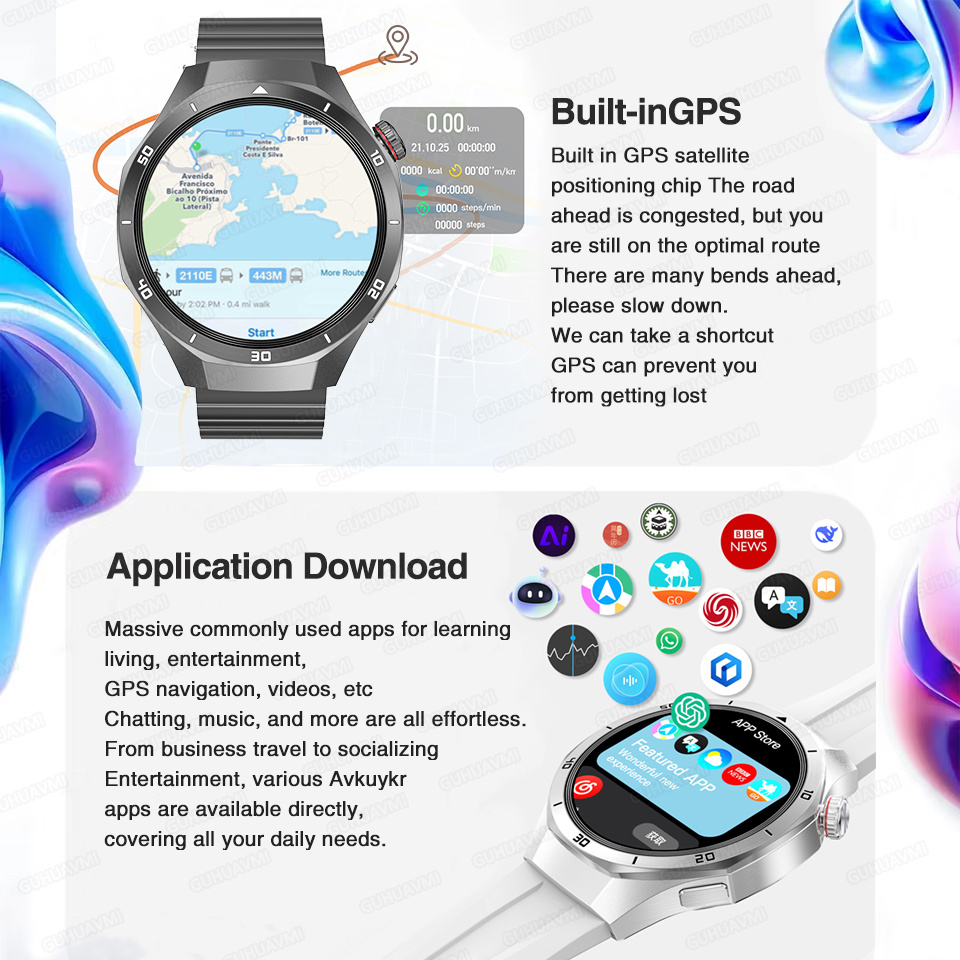 2026 New Watch 5 Pro GPS Map N - Heart Rate Gps Watch ulasan dan harga