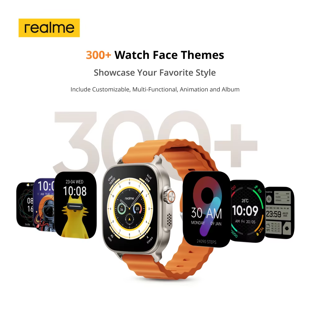 Global Version realme watch 5  - Heart Rate Gps Watch ulasan dan harga