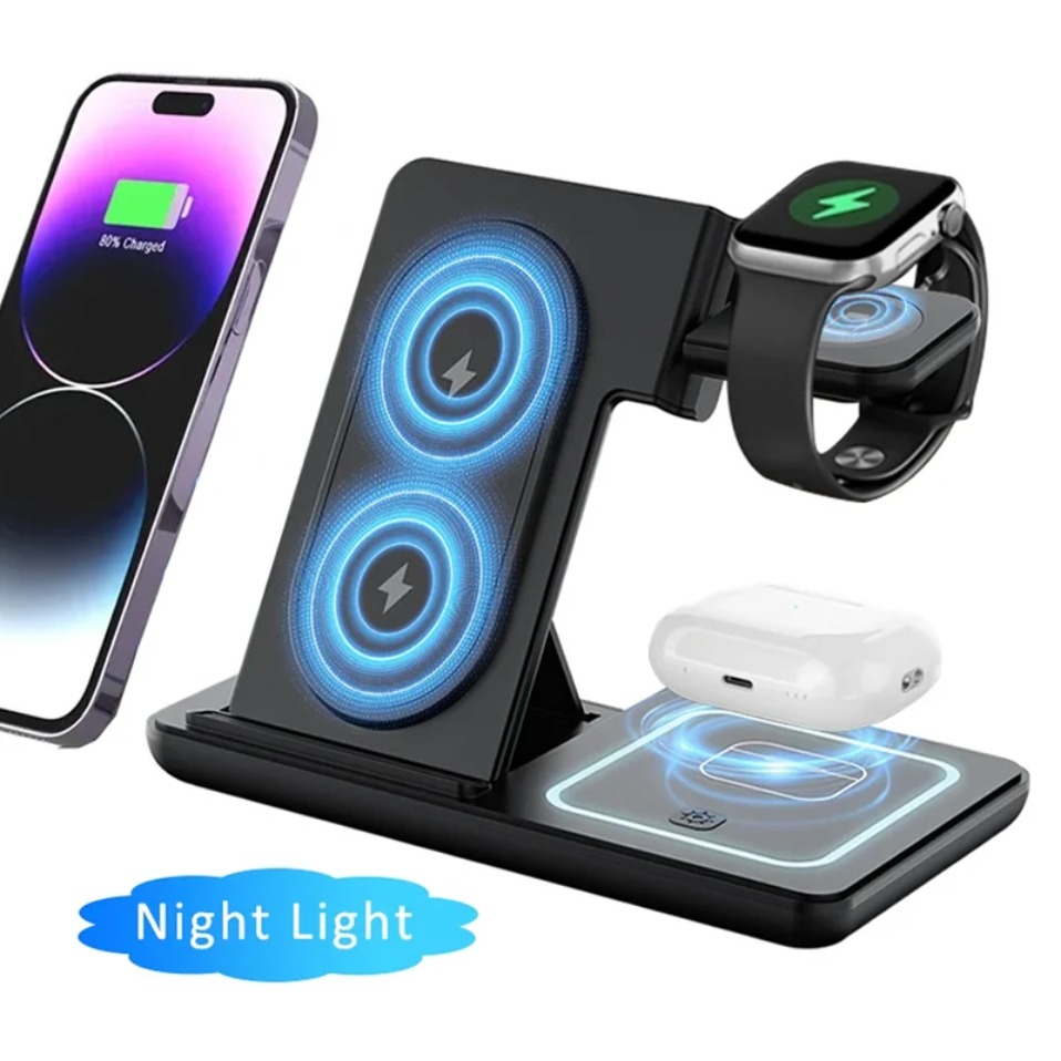 Night LED Light 3 In 1 Wireles - Watches Smartwatch Samsung ulasan dan harga