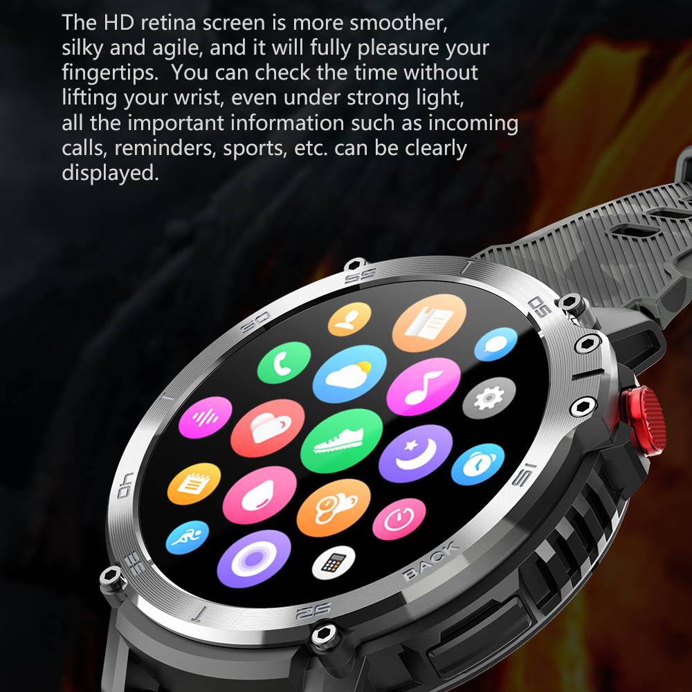 LEADOYS Smart Watch with Off-l - Smartwatch Online Watches For Men ulasan dan harga