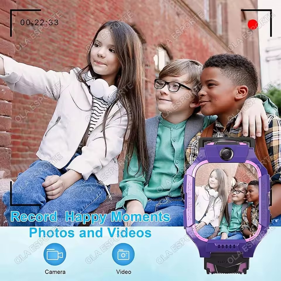 New Children Smartwatch with G - Smartwatch Watches Gift For Boys With Gps ulasan dan harga