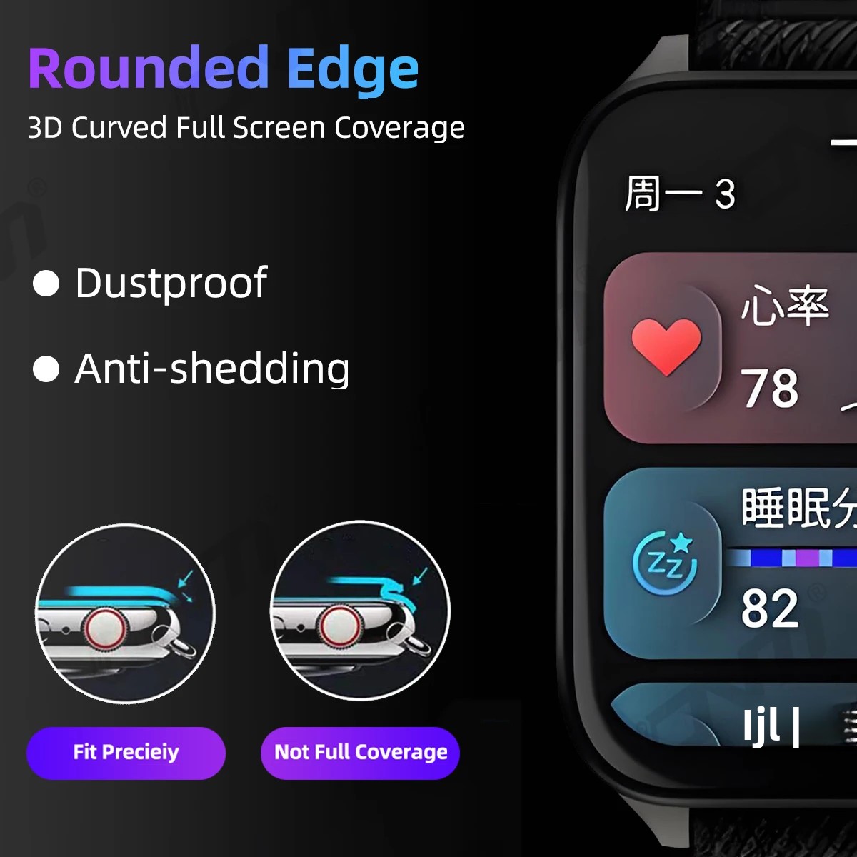 3D Protection Film for Garmin  - Xwatch Smartwatch ulasan dan harga
