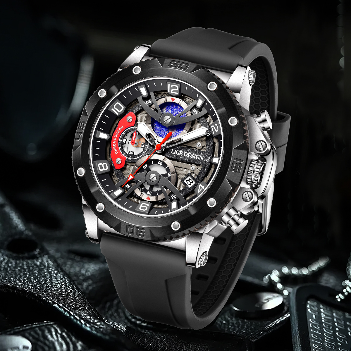LIGE 2025 new men's watches fa - Smartwatch New Watches 2025 ulasan dan harga