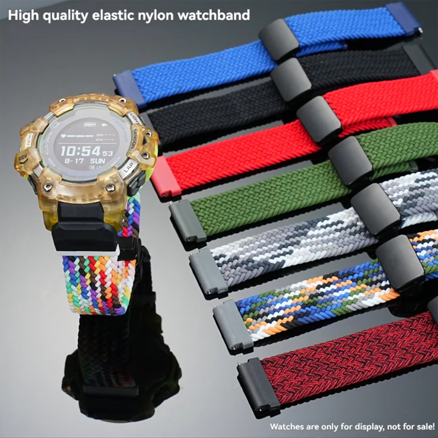 gbd-h1000 nylon Sports watchba - Casio Watches Smartwatch ulasan dan harga
