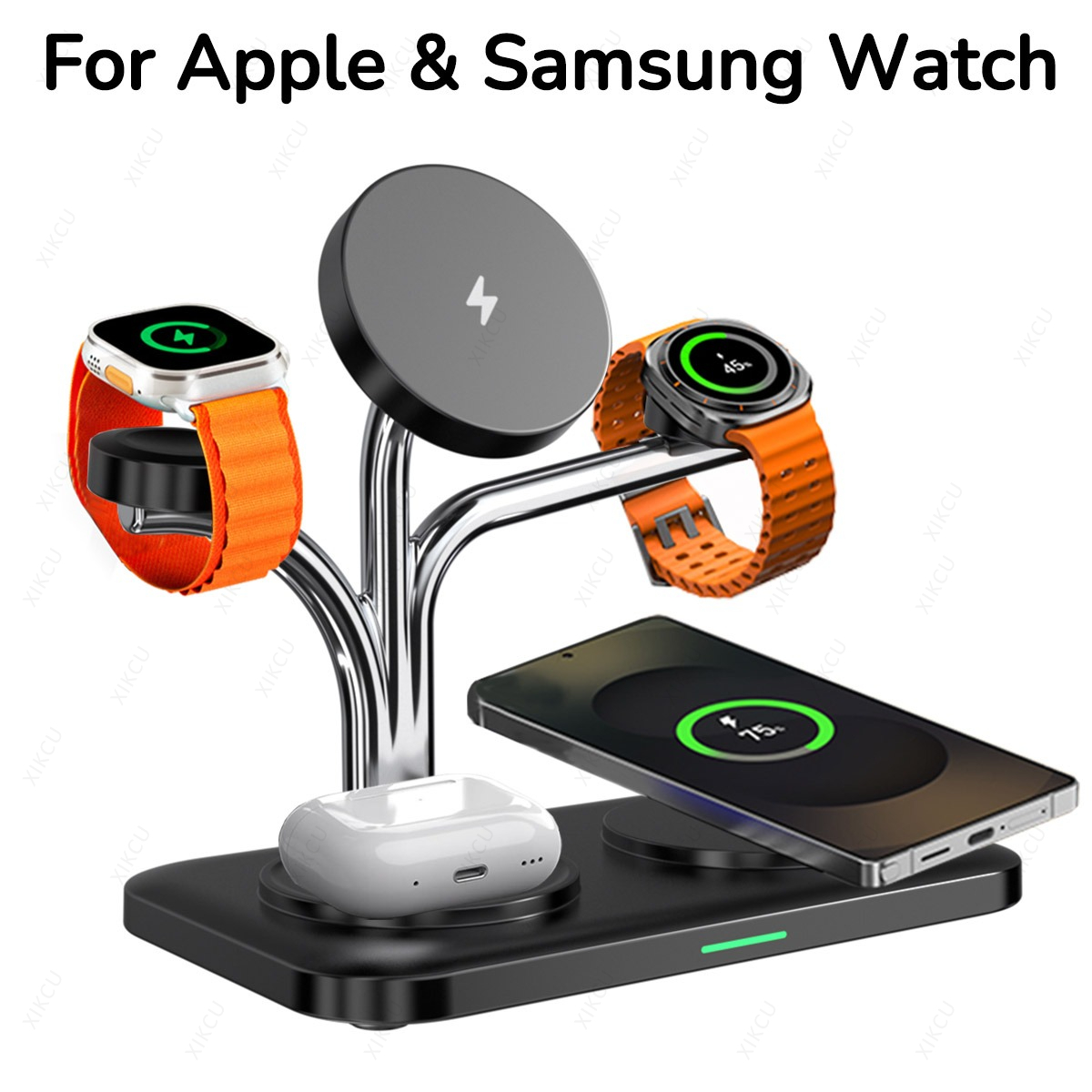 5 IN 1 Magnetic Wireless Charg - Watches Smartwatch Samsung ulasan dan harga