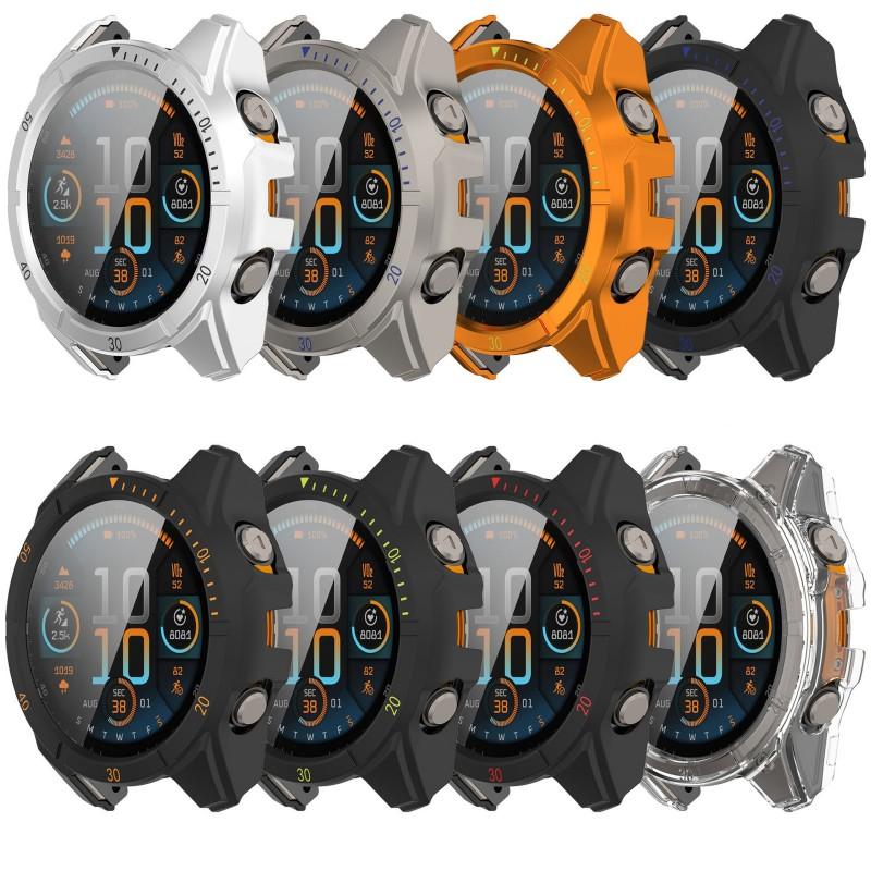 PC +Tempered Film Case for Gar - Xwatch Smartwatch ulasan dan harga