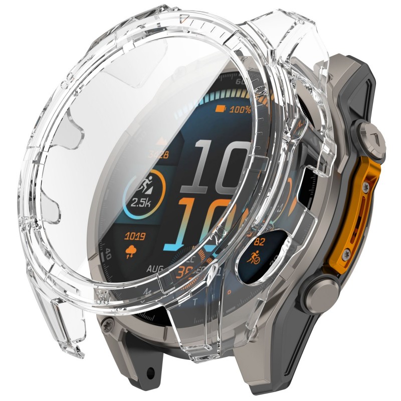 PC +Tempered Film Case for Gar - Xwatch Smartwatch ulasan dan harga