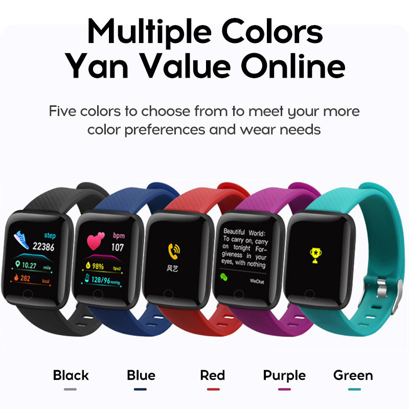 116plus Smart Watch Men Women  - Smartwatch Sports Watches For Women ulasan dan harga