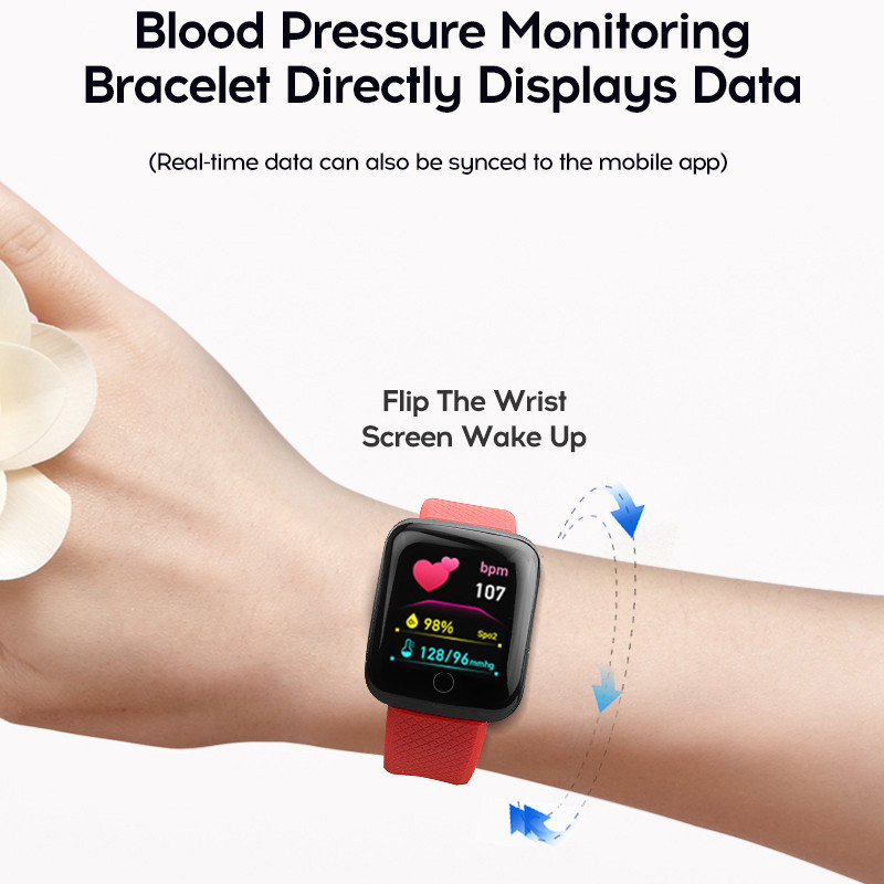 116plus Smart Watch Men Women  - Smartwatch Sports Watches For Women ulasan dan harga