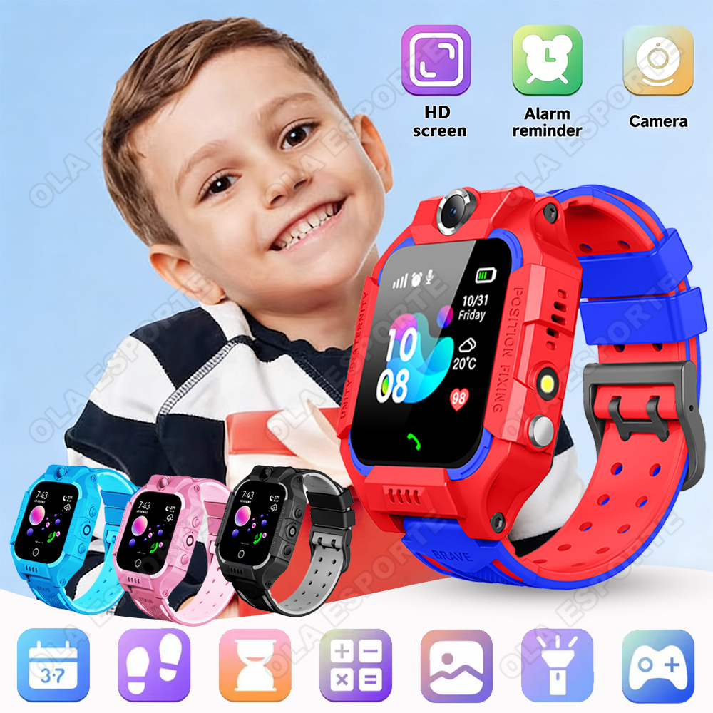 2026 New Children Smartwatch w - Smartwatch Watches Gift For Boys With Gps ulasan dan harga