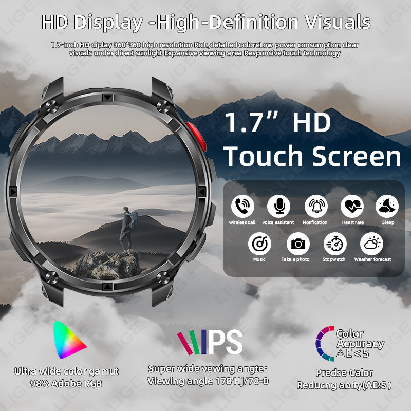 LIGE Smart Watch 2026 Hot Sale - Smartwatch Watches For Sale ulasan dan harga