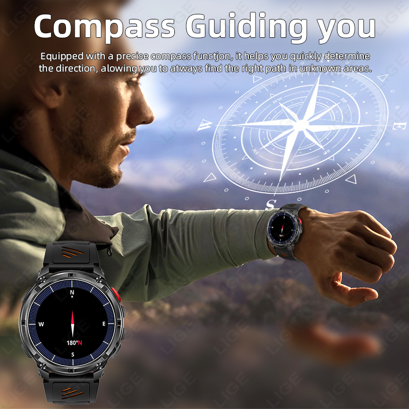 LIGE Smart Watch 2026 Hot Sale - Smartwatch Watches For Sale ulasan dan harga