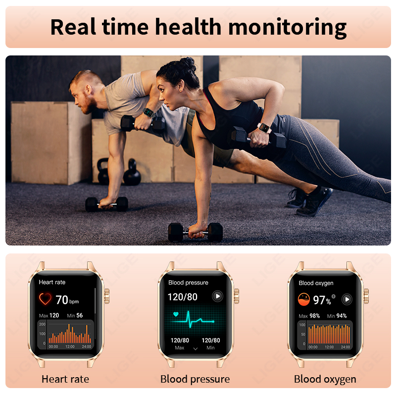 LIGE Smart Watch Luxury Women' - Smartwatch Watches For Sale ulasan dan harga