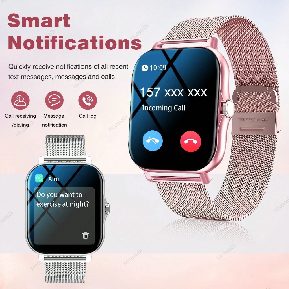 Smartwatch for Women Men, Mult - Smartwatch Sports Watches For Women ulasan dan harga