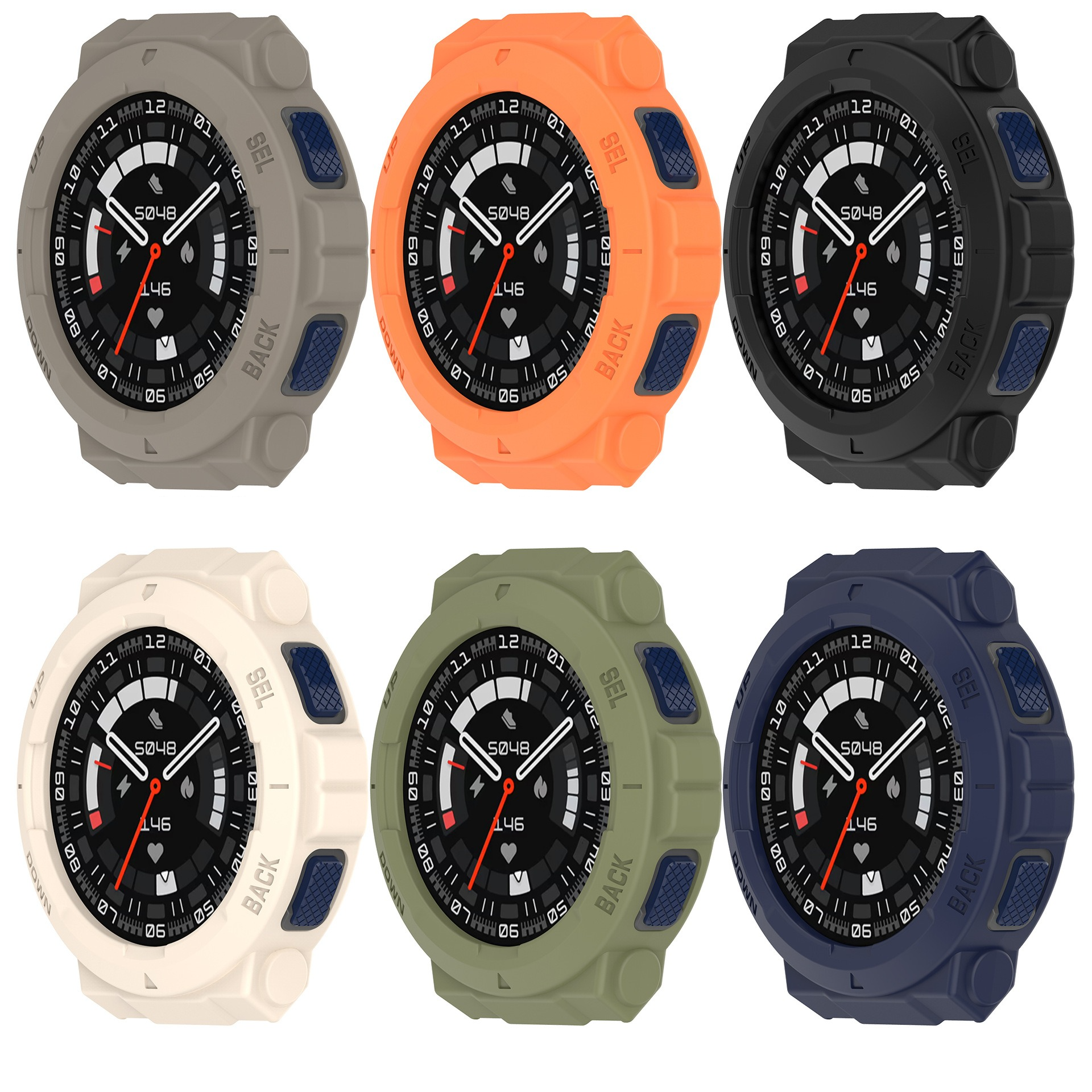 Silicone case For Amazfit Acti - Smartwatch Watches Amazfit ulasan dan harga