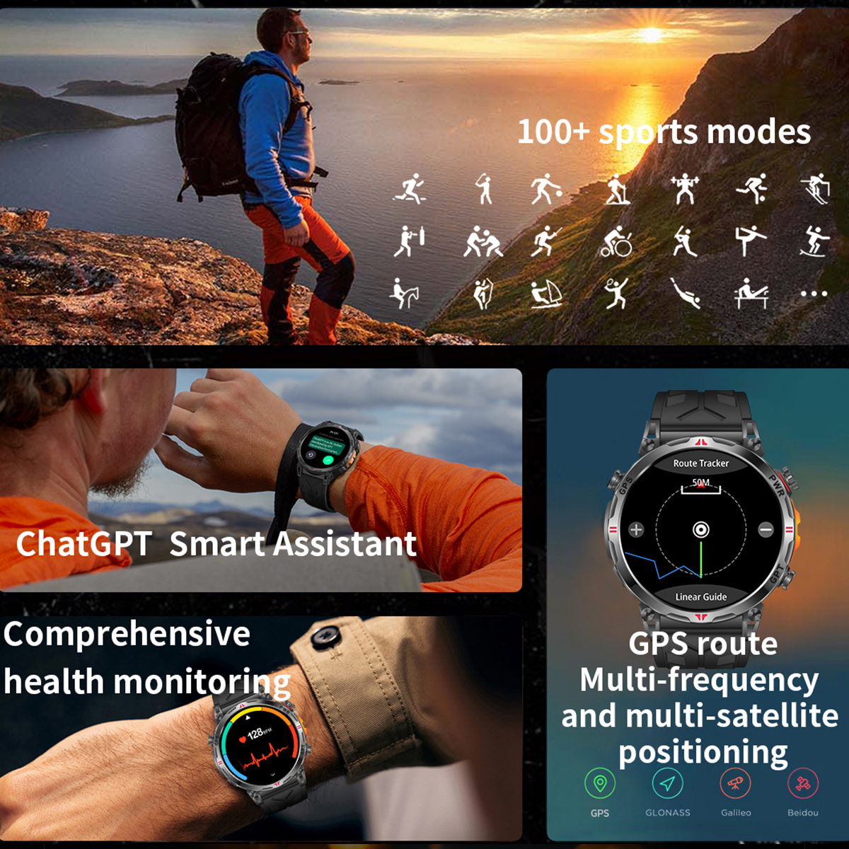 VWAR Air5 Ultra GPS Smartwatch - Watch Vs Smartwatch ulasan dan harga
