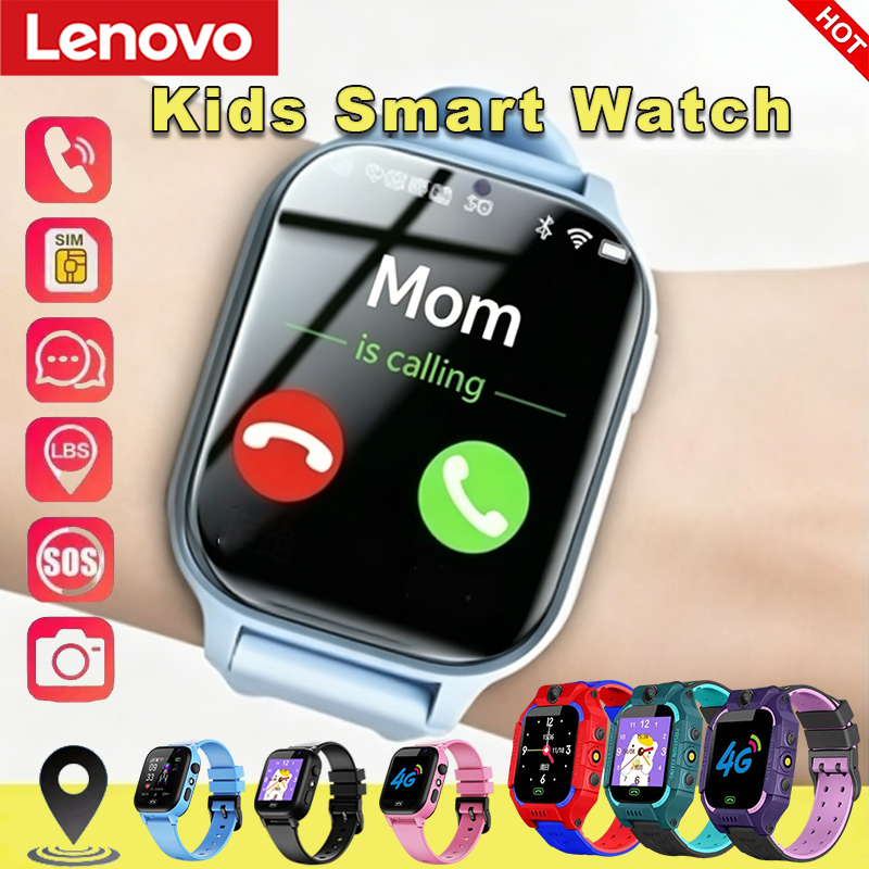 2026 Lenovo Waterproof Kids GP - Smartwatch Watches Gift For Boys With Gps ulasan dan harga